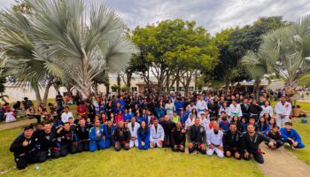 Alunos do Projeto Social Lutando pela Fé