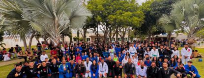 Alunos do Projeto Social Lutando pela Fé